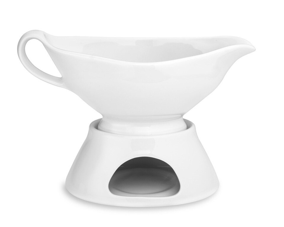 Pillivuyt Gravy Boat with Warming Base Williams Sonoma AU